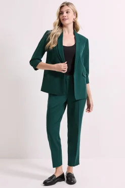 Blazer à Manches Froncées