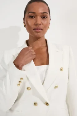 KarenMillen Blazer militaire à boutons sur mesure pour grandes tailles<Femme Tailleurs|Blazers