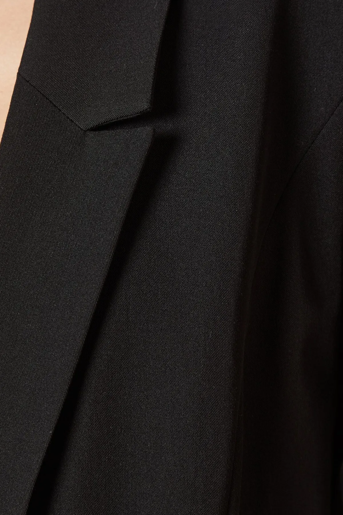 Dorothy Perkins Blazer Noir Petite à Manches Froncées<Femme Tailleurs
