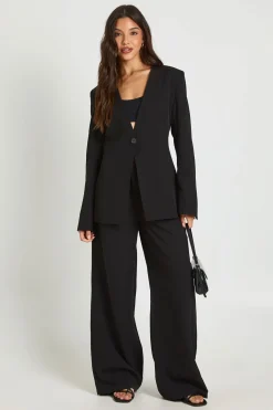 boohoo Blazer Oversize Asymétrique Devant<Femme Blazers|Vestes & Manteaux