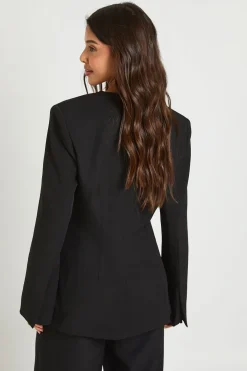 boohoo Blazer Oversize Asymétrique Devant<Femme Blazers|Vestes & Manteaux