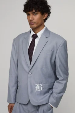 Blazer Oversize Brodé