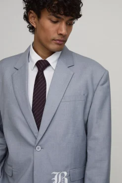 Blazer Oversize Brodé