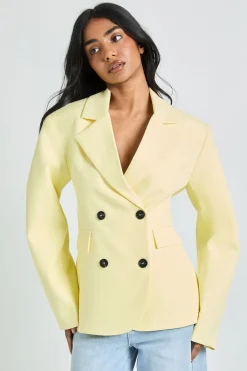 Blazer Oversize Croisé À Double Boutonnage