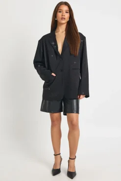 Blazer oversize Diamante