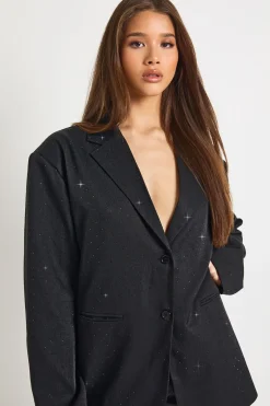 Blazer oversize Diamante