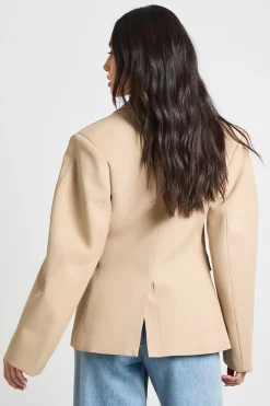 Blazer Oversize À Double Boutonnage