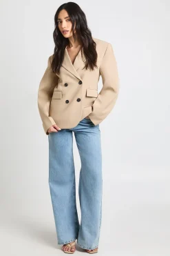 Blazer Oversize À Double Boutonnage