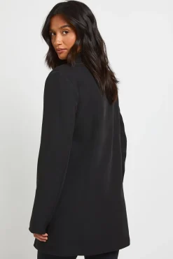 Blazer Oversize À Épaulettes Et Col Plongeant Petite