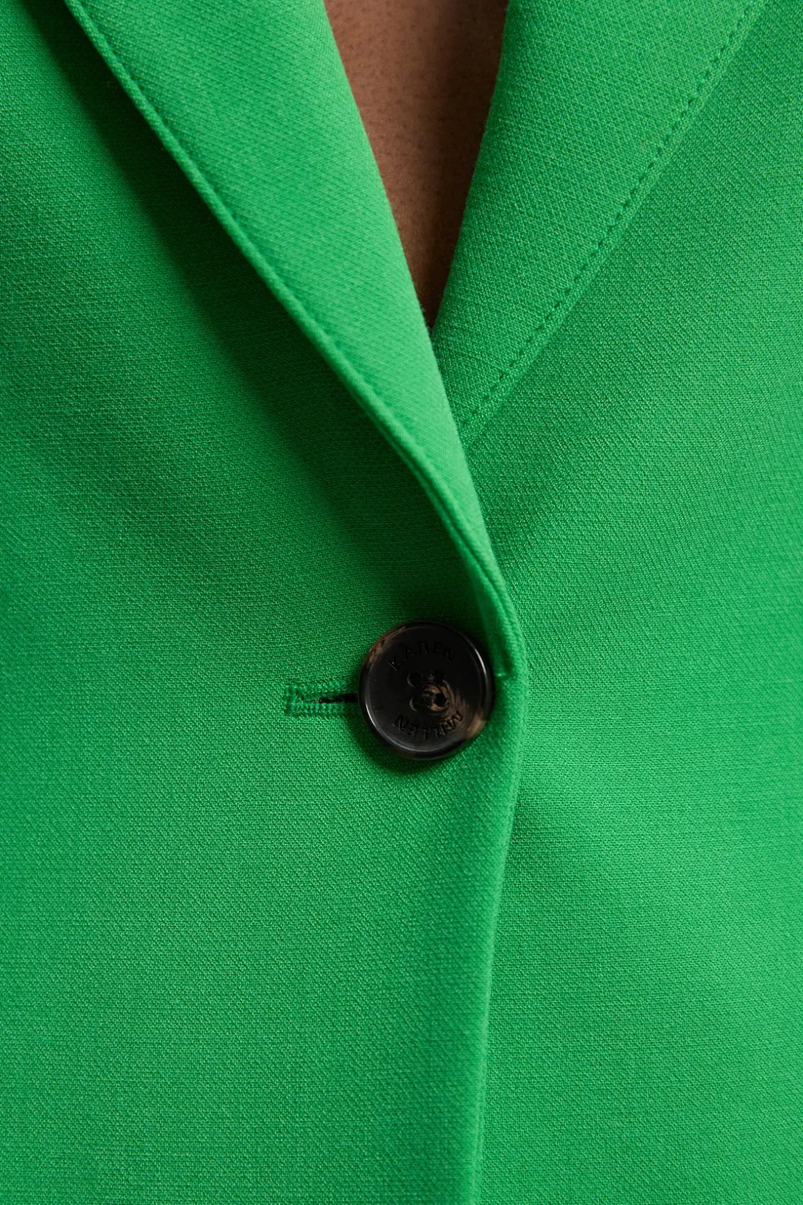 Blazer Petite Ajusté Stretch À Simple Boutonnage