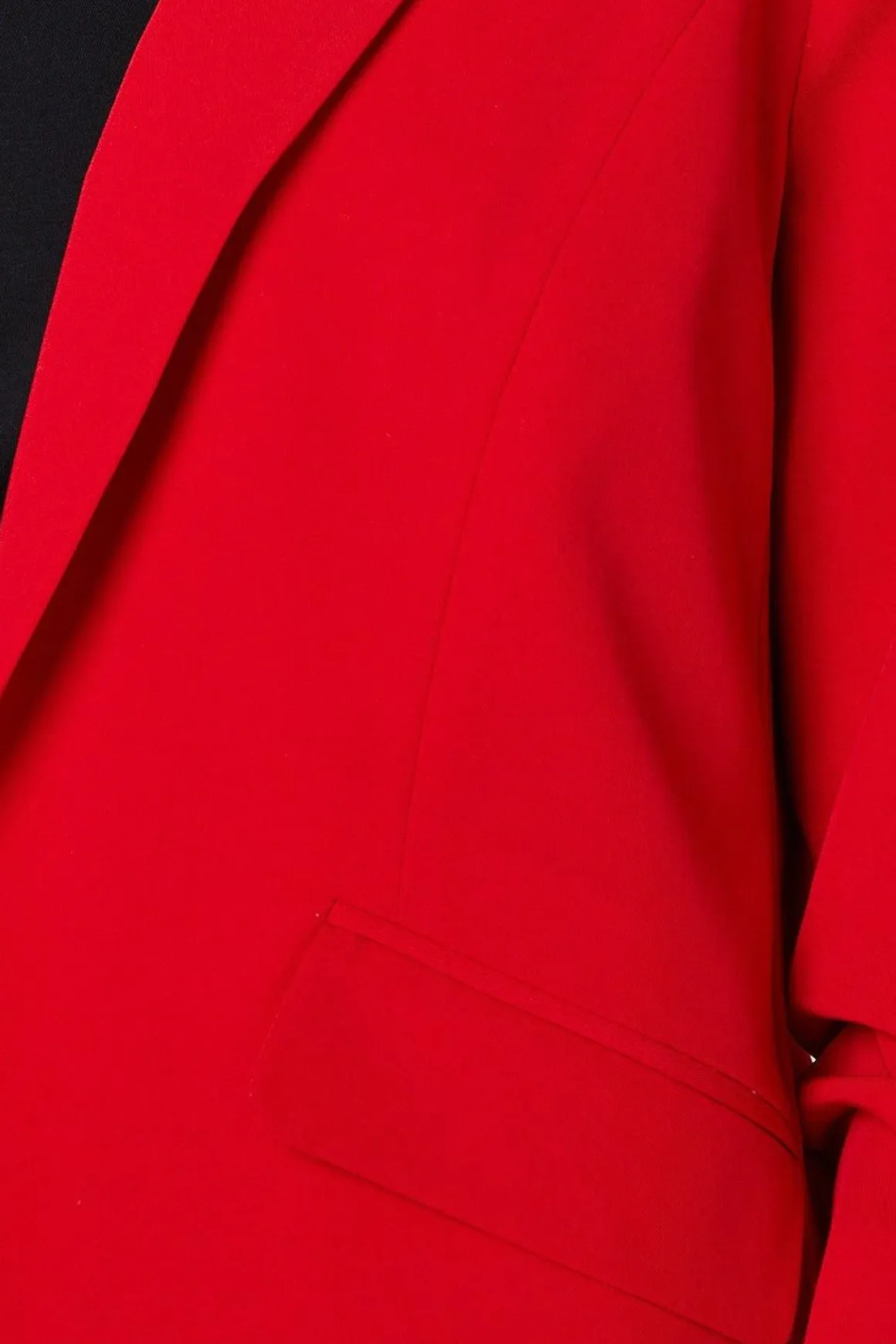 Blazer Petite à Manches Froncées