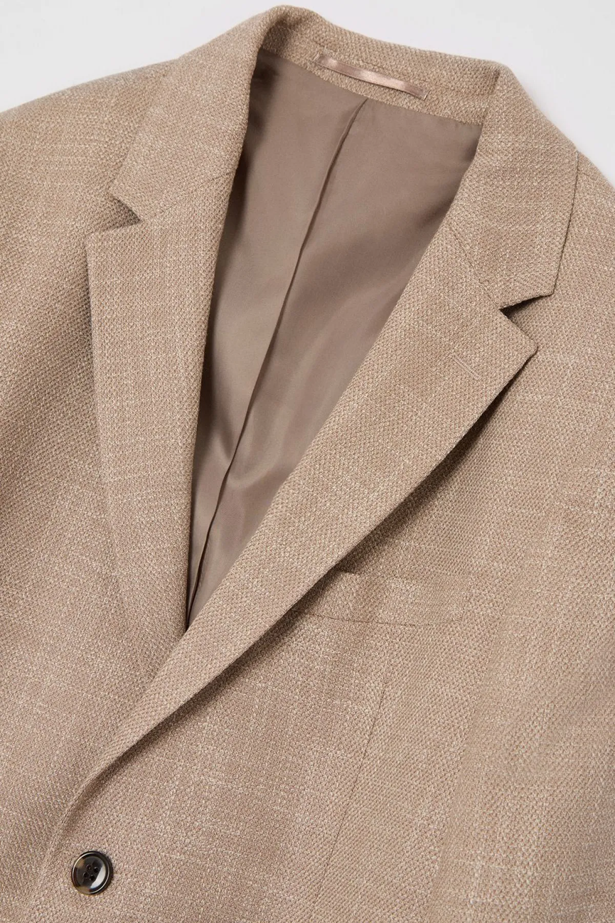 Burton Blazer Slim Fit Texturé à Poches Plaquées<Homme Costumes Et Tenues Formelles