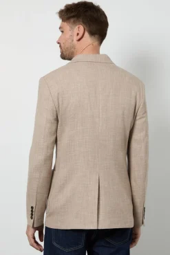 Burton Blazer Slim Fit Texturé à Poches Plaquées<Homme Costumes Et Tenues Formelles