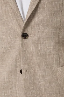 Burton Blazer Slim Fit Texturé à Poches Plaquées<Homme Costumes Et Tenues Formelles