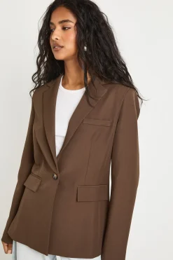 Blazer surdimensionné ajusté