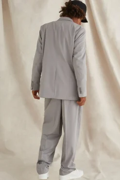Blazer surdimensionné à double boutonnage