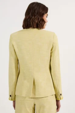 KarenMillen Blazer sur mesure en tweed printanier à poche avant<Femme Tailleurs|Blazers