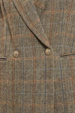 Blazer Tailleur À Carreaux En Laine