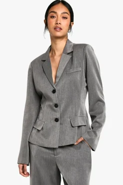 boohoo Blazer tailleur cintré<Femme Blazers|Vestes & Manteaux