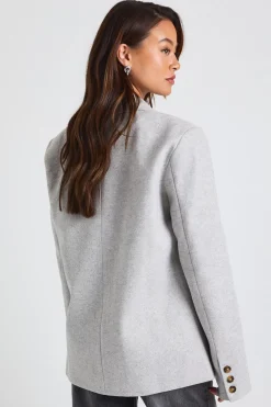 Blazer Tailleur Oversize En Laine Pour Grandes Tailles