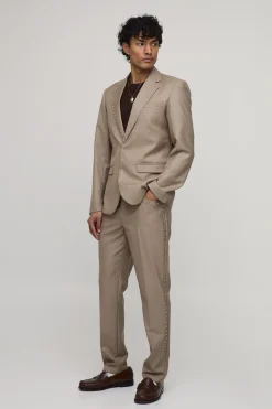Blazer Western Ajusté À Clous