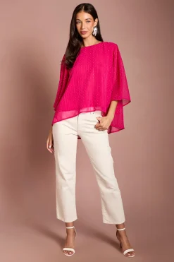 Wallis Blouse Asymétrique Ornée De Strass Thermocollants<Femme Tops
