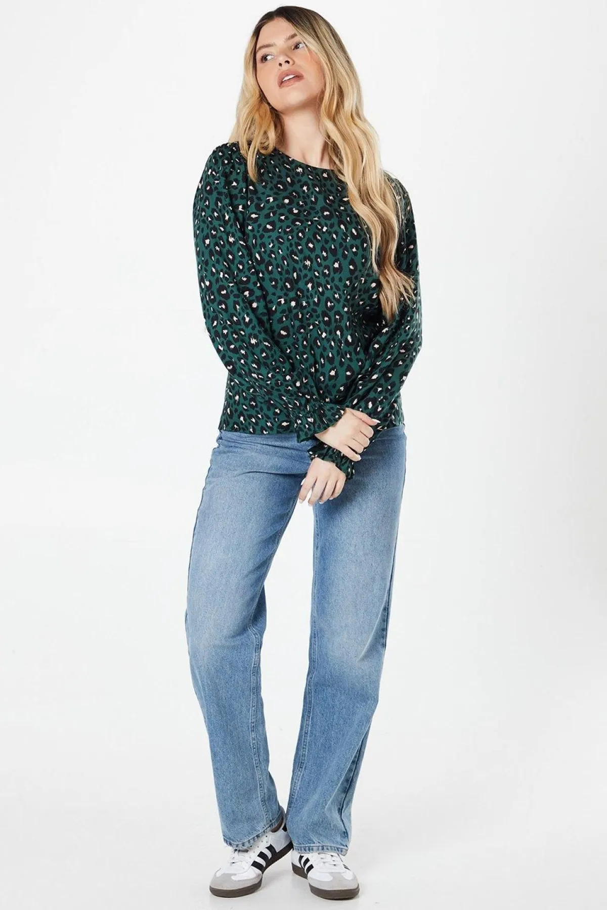 Dorothy Perkins Blouse à Manches Longues Imprimé Animal<Femme Tops D’Automne|Tops