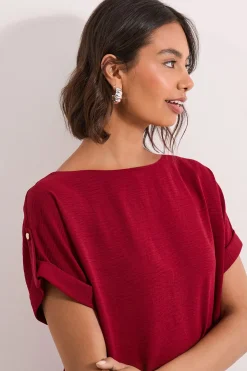 Blouse à Manches Retroussables
