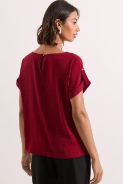 Blouse à Manches Retroussables