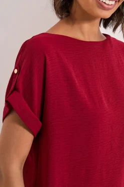 Blouse à Manches Retroussables
