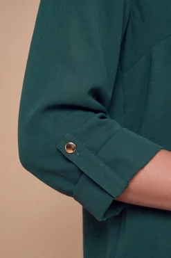 Dorothy Perkins Blouse à Manches 3/4 Retroussables<Femme Tops D’Automne|Tops