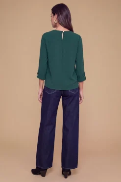 Dorothy Perkins Blouse à Manches 3/4 Retroussables<Femme Tops D’Automne|Tops