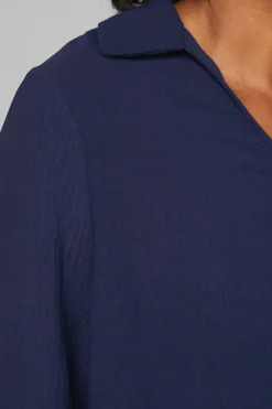 Wallis Blouse Tissée à Col<Femme Tops D’Automne|Tops