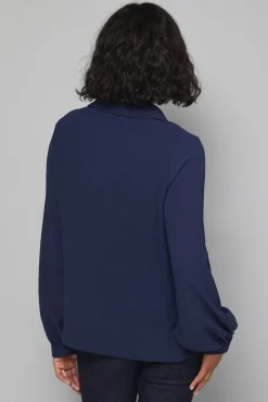 Wallis Blouse Tissée à Col<Femme Tops D’Automne|Tops