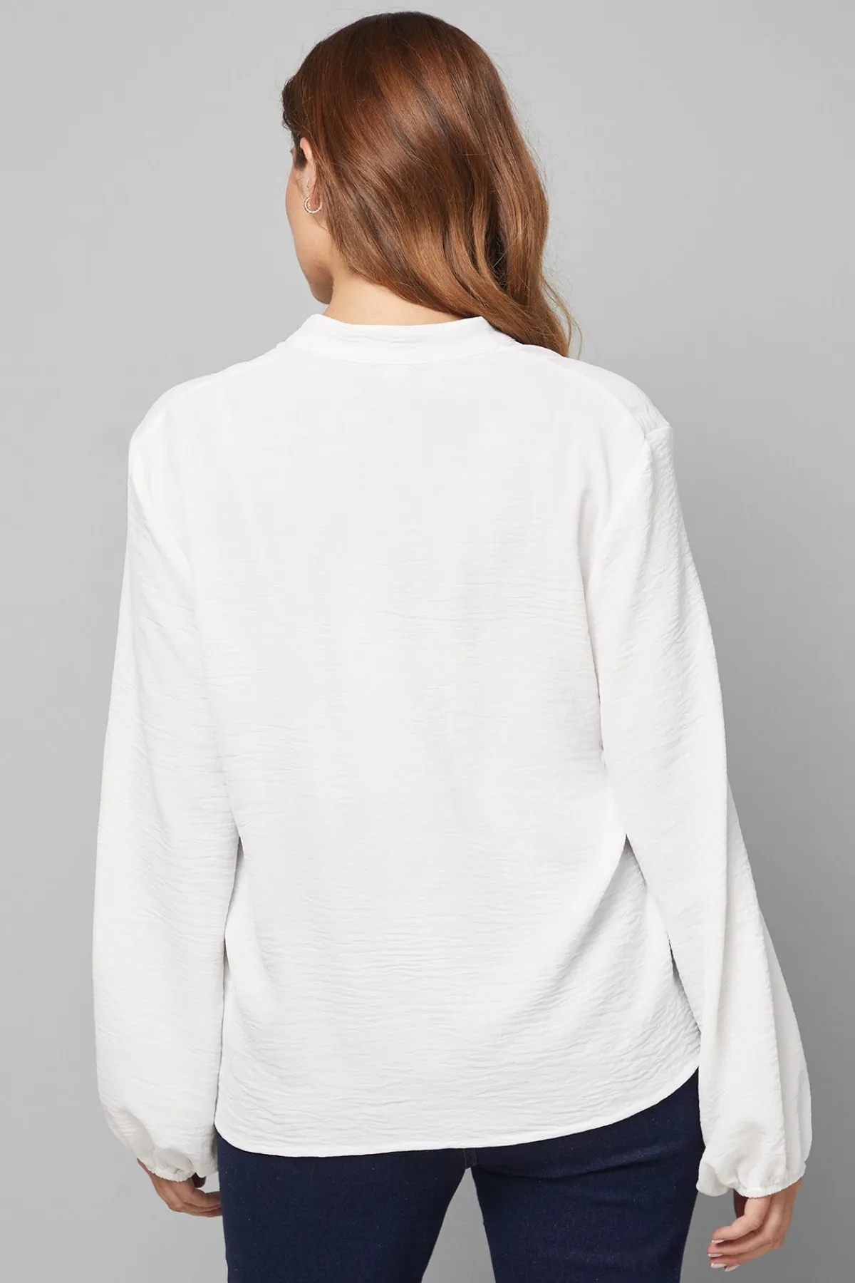 Wallis Blouse Tissée Sans Col<Femme Tops D’Automne|Tops