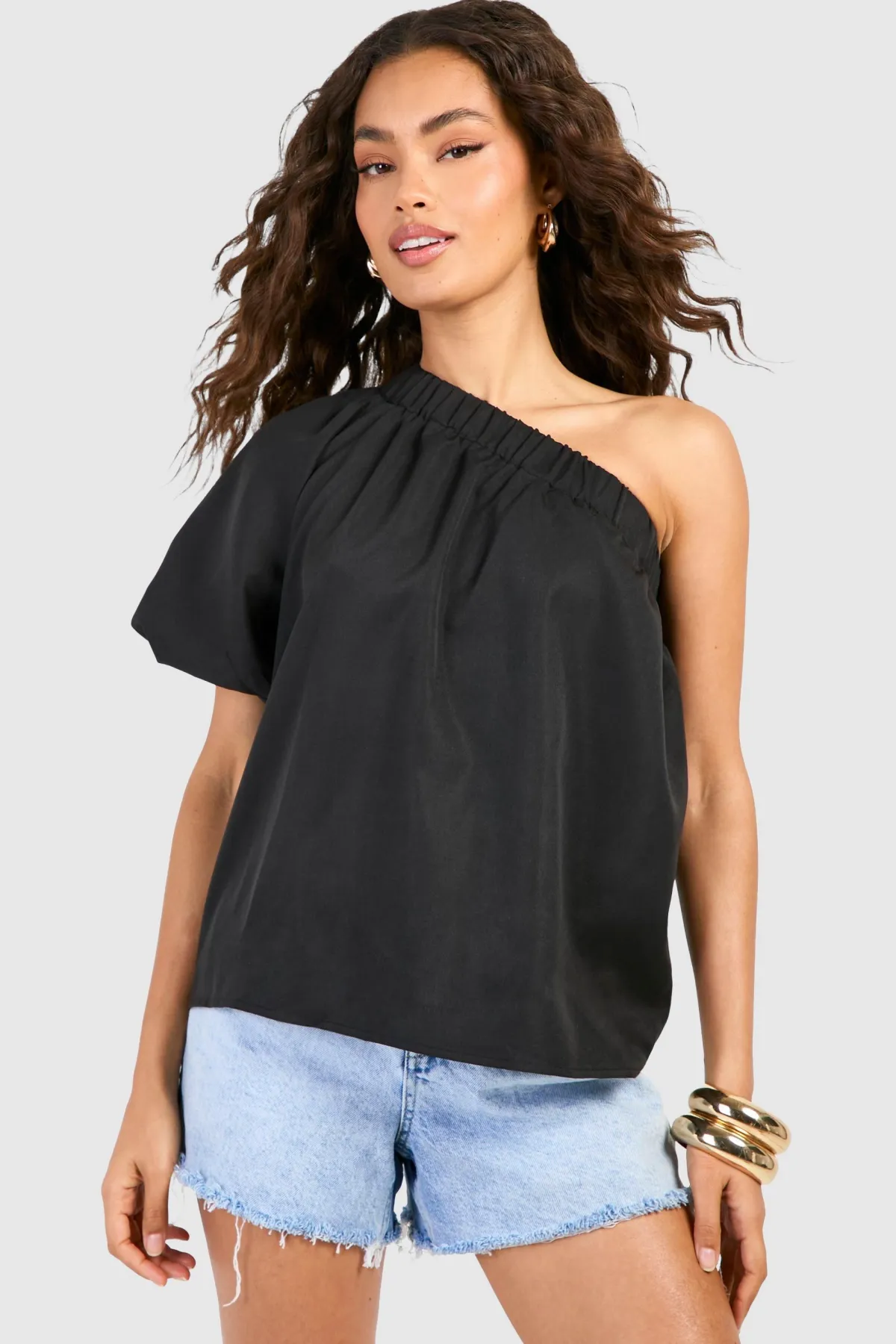 boohoo Blouse à une épaule<Femme Tops