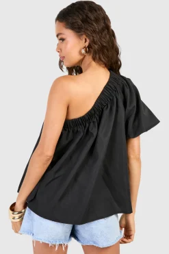 boohoo Blouse à une épaule<Femme Tops