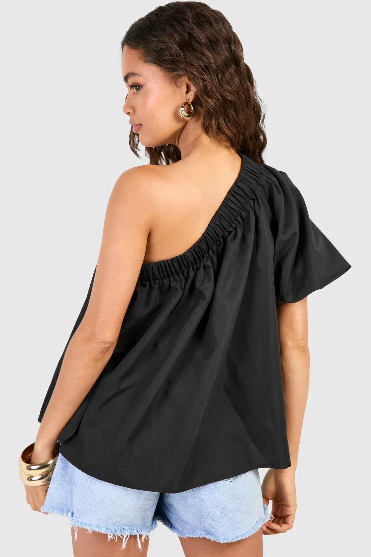 boohoo Blouse à une épaule<Femme Tops