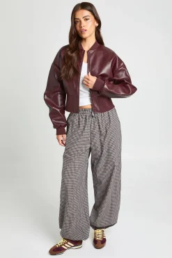 Blouson Aviateur En Synthétiquecuir