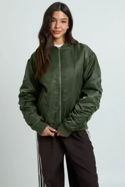boohoo Blouson Aviateur Oversize<Femme Looks De Rentrée|Vestes & Manteaux