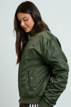 boohoo Blouson Aviateur Oversize<Femme Looks De Rentrée|Vestes & Manteaux