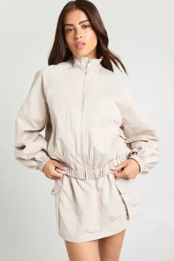 Blouson Bomber À Col Cheminée