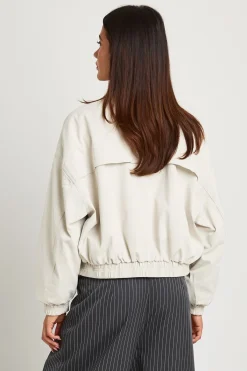 boohoo Blouson Bomber À Col Cheminée<Femme Vestes & Manteaux|Bombers