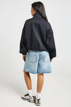 Blouson Bomber À Col Cheminée