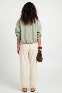 Blouson Bomber À Col Montant