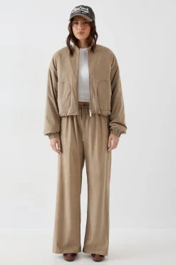 DSGN Studio Blouson Bomber en synthétique Matelassé avec Fermeture Éclair<Femme Dsgn Studio|Vestes & Manteaux