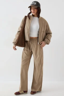 DSGN Studio Blouson Bomber en synthétique Matelassé avec Fermeture Éclair<Femme Dsgn Studio|Vestes & Manteaux