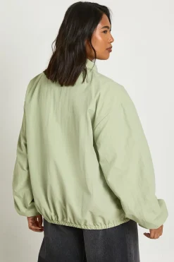 boohoo Blouson Bomber Oversize Grande Taille<Femme Vestes & Manteaux|Bombers