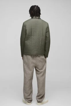 Blouson Harrington Quilté Appliqué Regular Fit