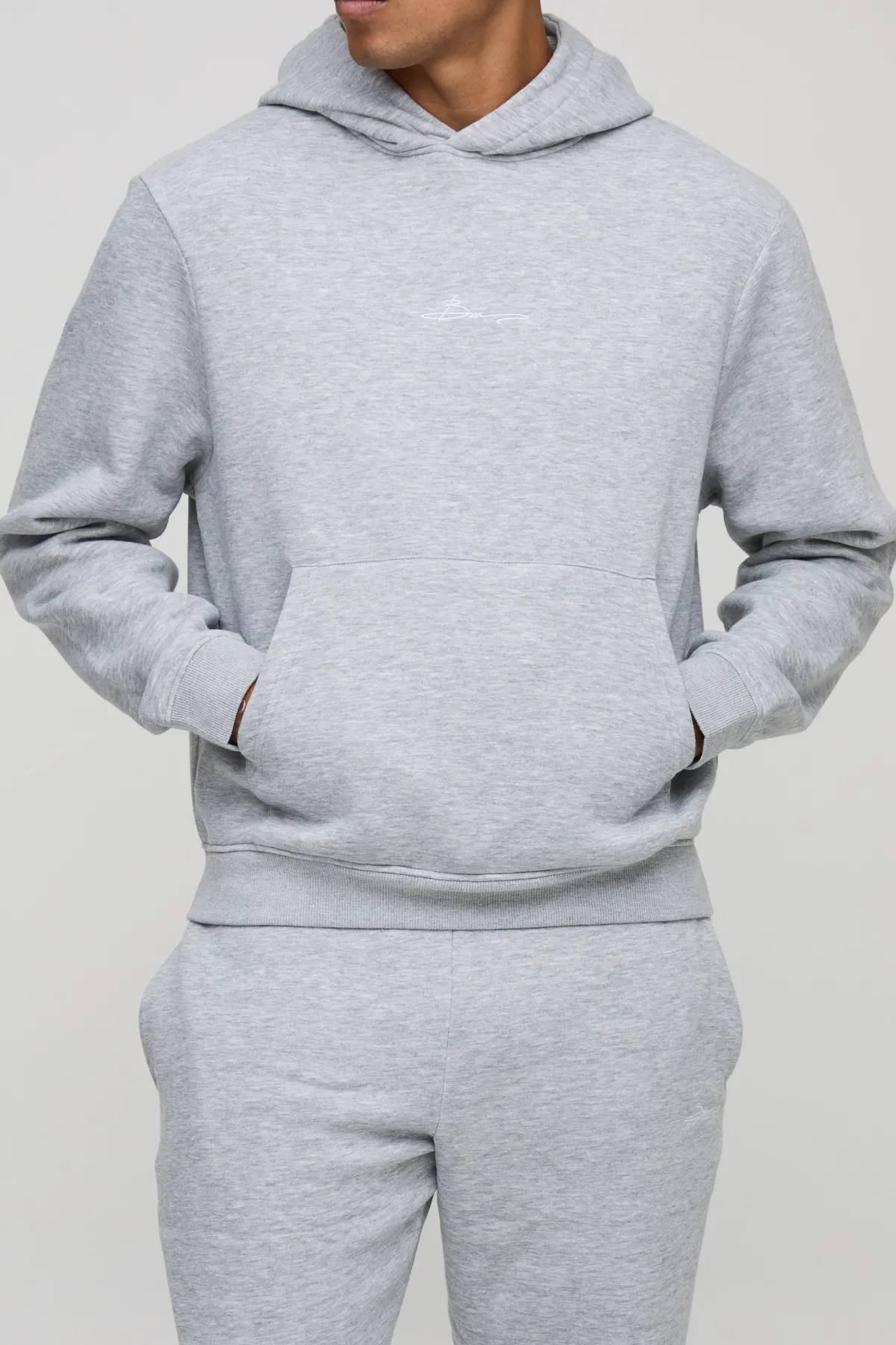 boohooMAN BM Signature Boxy Hooded Tracksuit<Homme Survêtements
